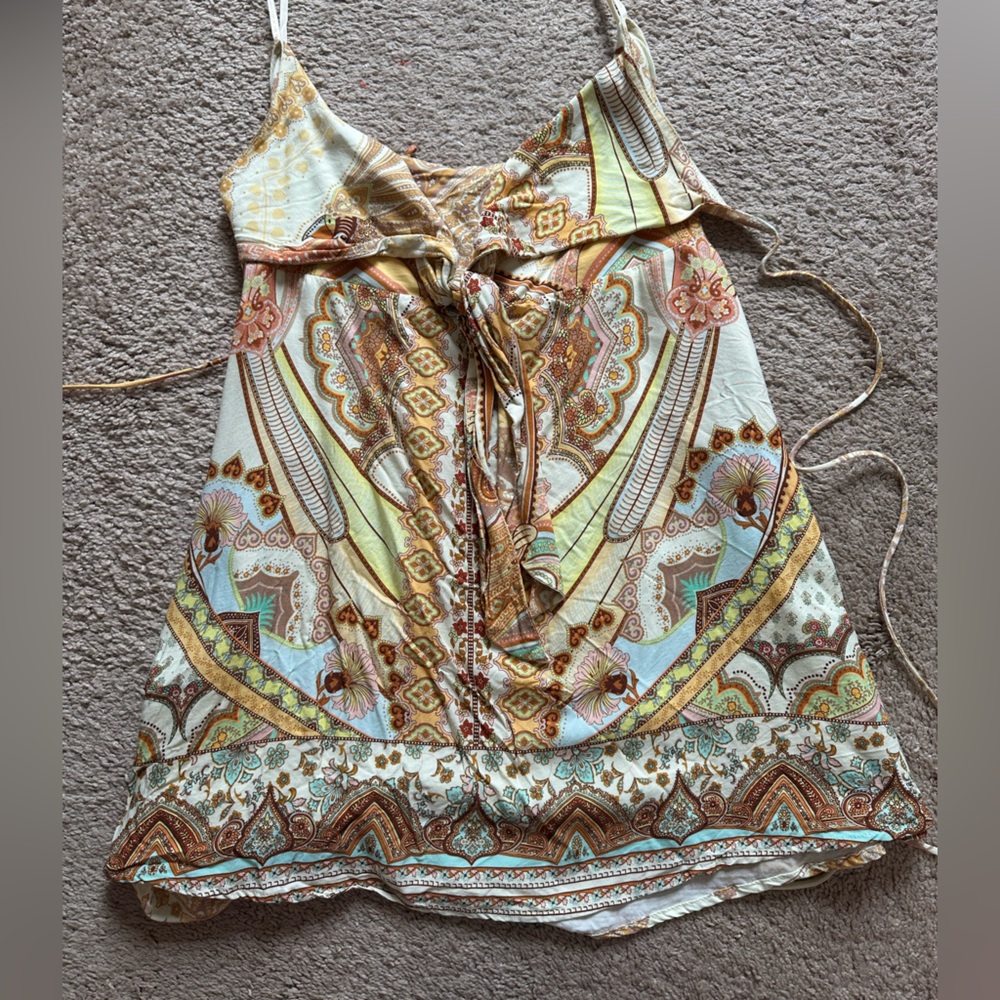 Bohemian Patterned Women's Top